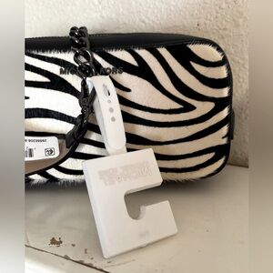 Michael Kors Leather Zebra Belt Bag